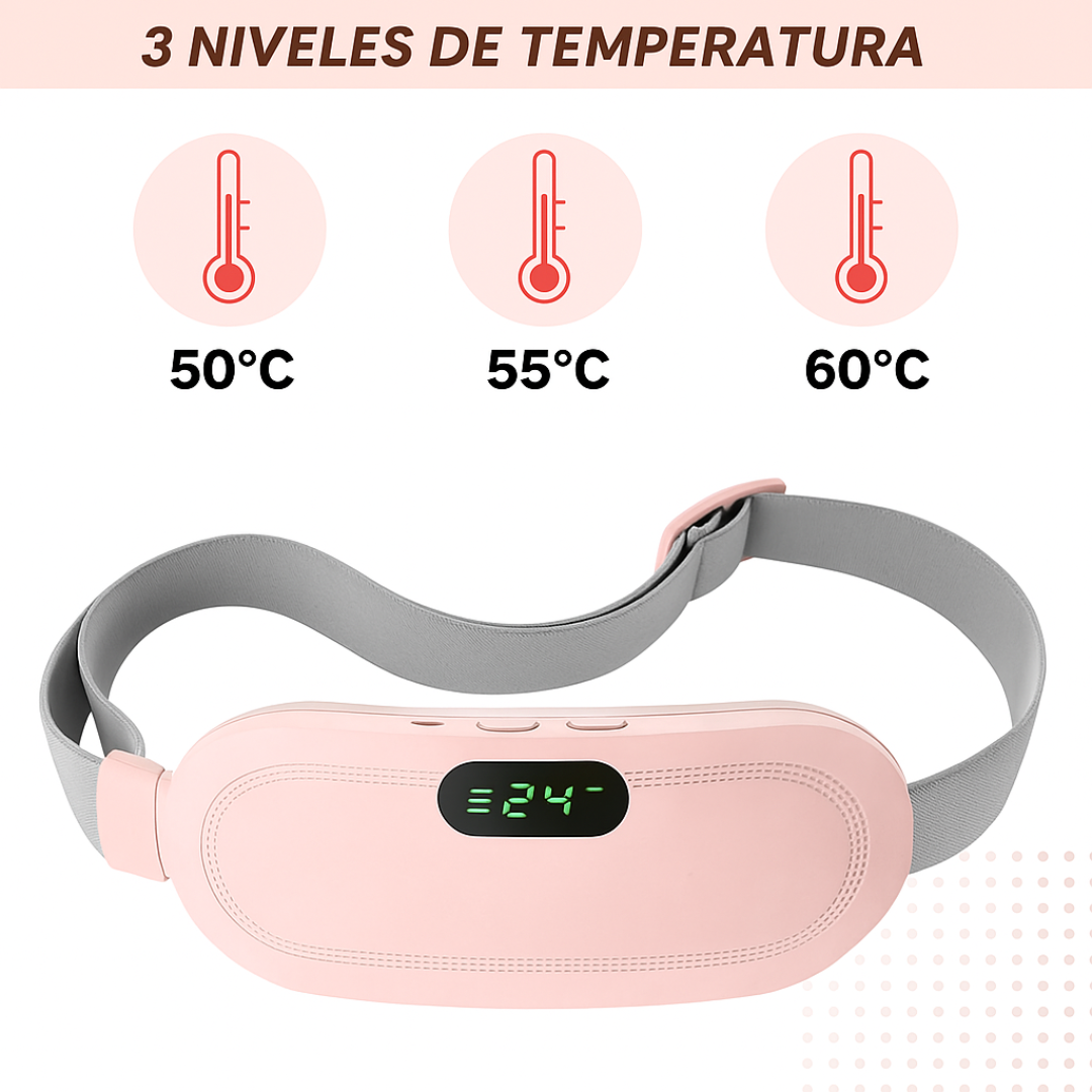 Cinturon Menstrual Masajeador Vientre