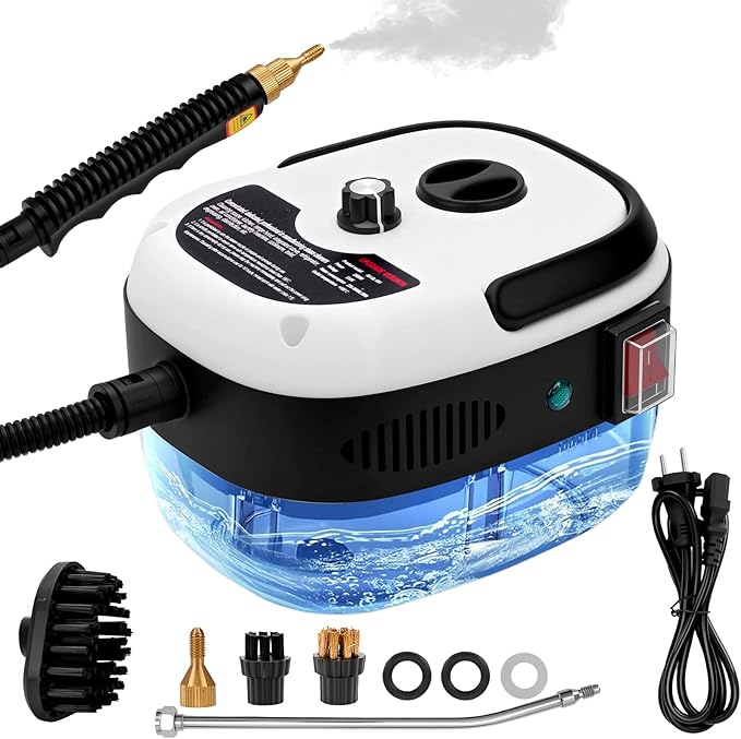 Vapormax Pro: Limpiador a Vapor Portátil de Alta Presión 2500w
