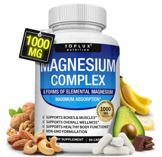 Magnesio Suplemento 8 Elemental 1000mg