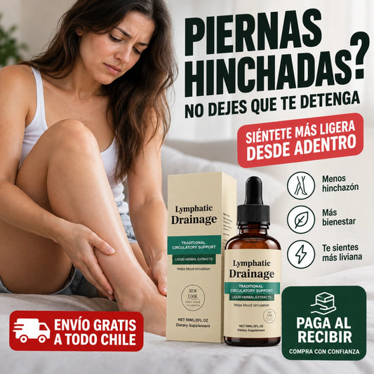 LymphCare - Bienestar linfático cada día: Gotas Drenaje Linfático 60 ml (2 meses)