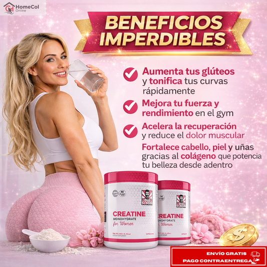 Creatina Monohidratada-  Energía para entrenar mejor