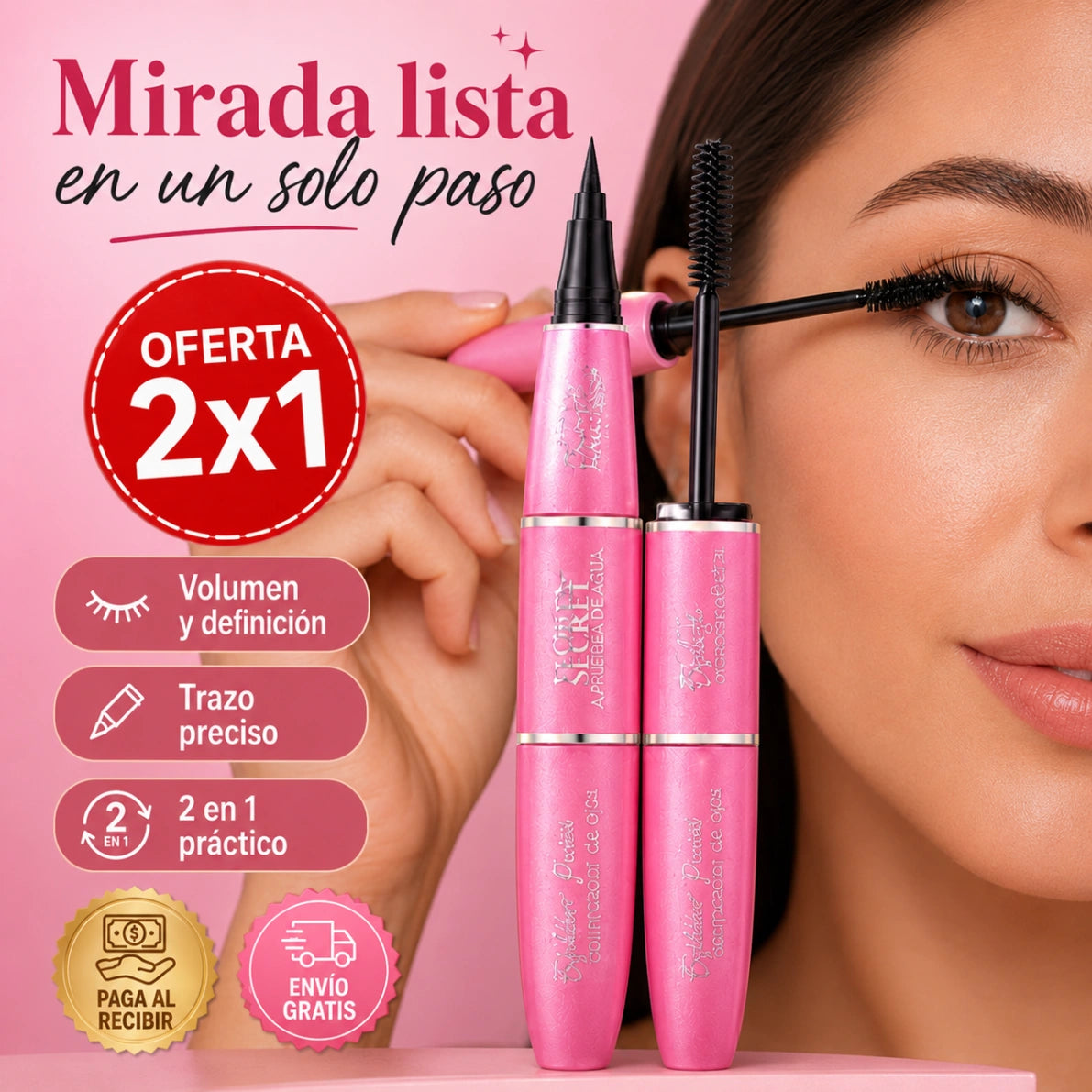 LashLine - Volumen y delineado en segundos a prueba de agua