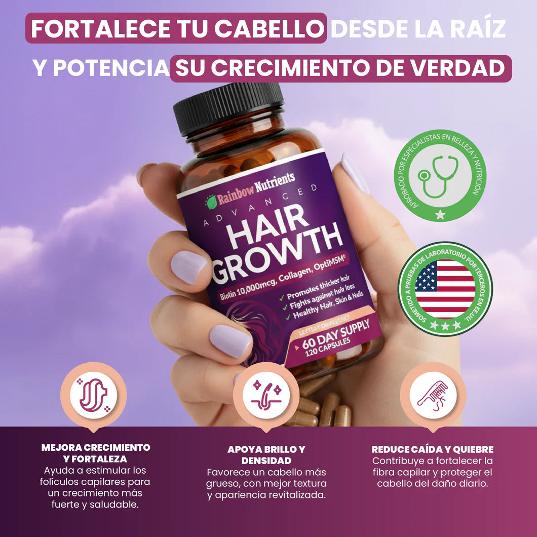HairVita - Apoyo diario para tu cabello HAIR GROWTH - TRATAMIENTO CAPILAR