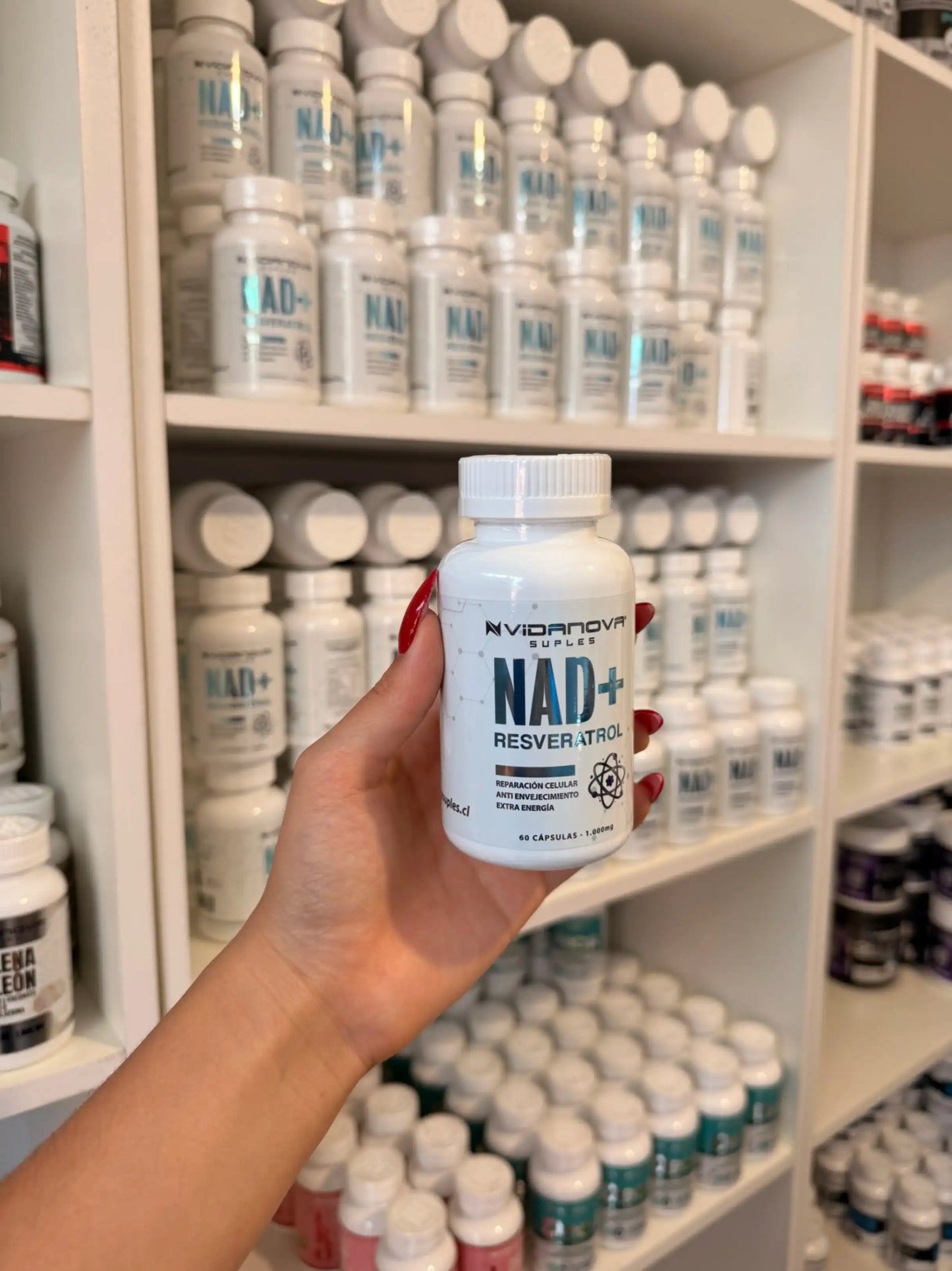 NAD+ Resveratrol - Apoya tu bienestar celular