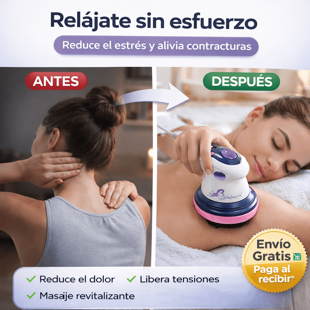 Masajeador Corporal Body Innovation para Relajación y Cuidado