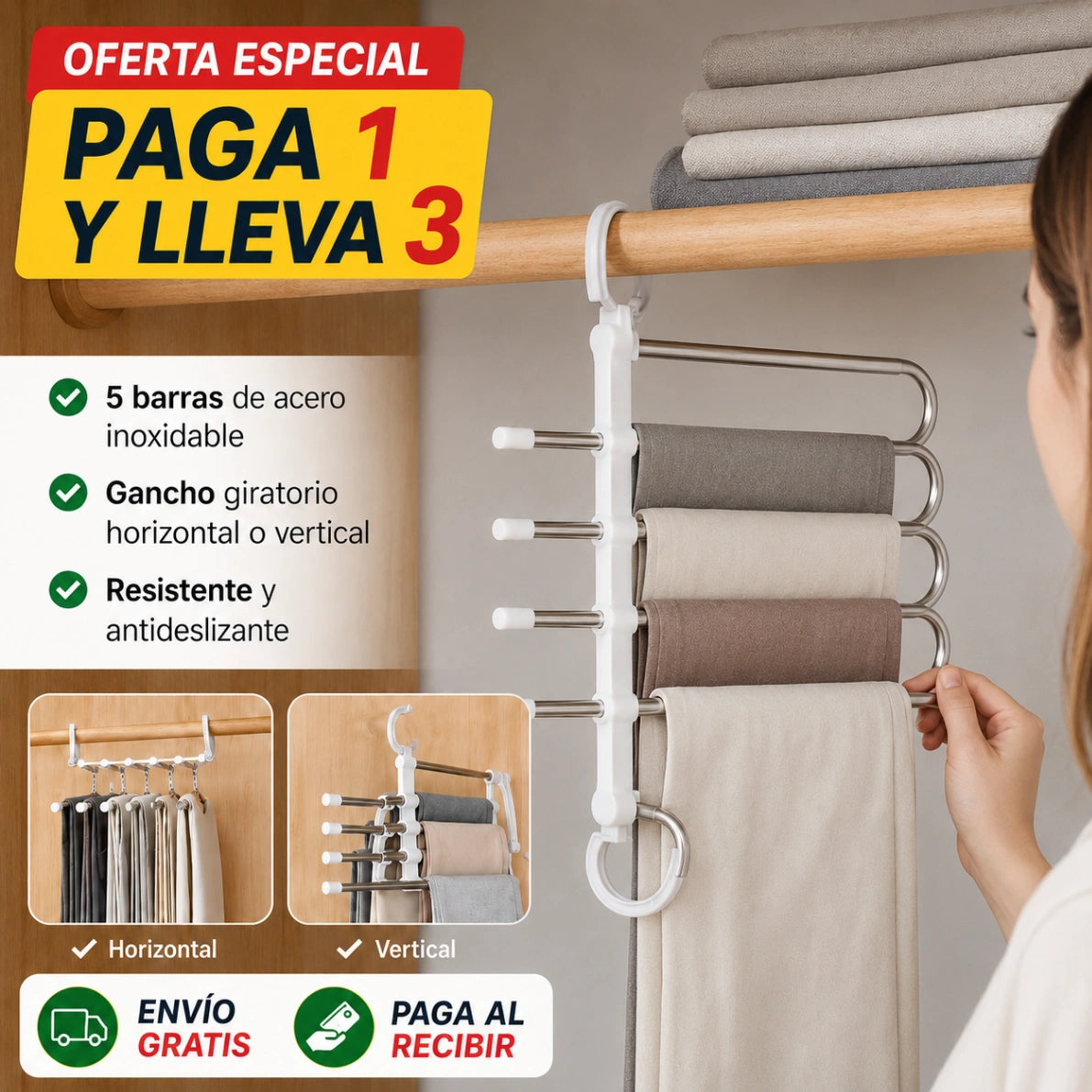ClosetMax - Ordena más en menos espacio