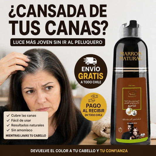 Disaar: Cubre canas mientras lavas tu cabello
