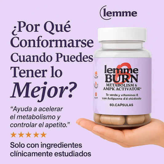 LEMME BURN - Energía y metabolismo diario SUPLEMENTO 60 Unidades