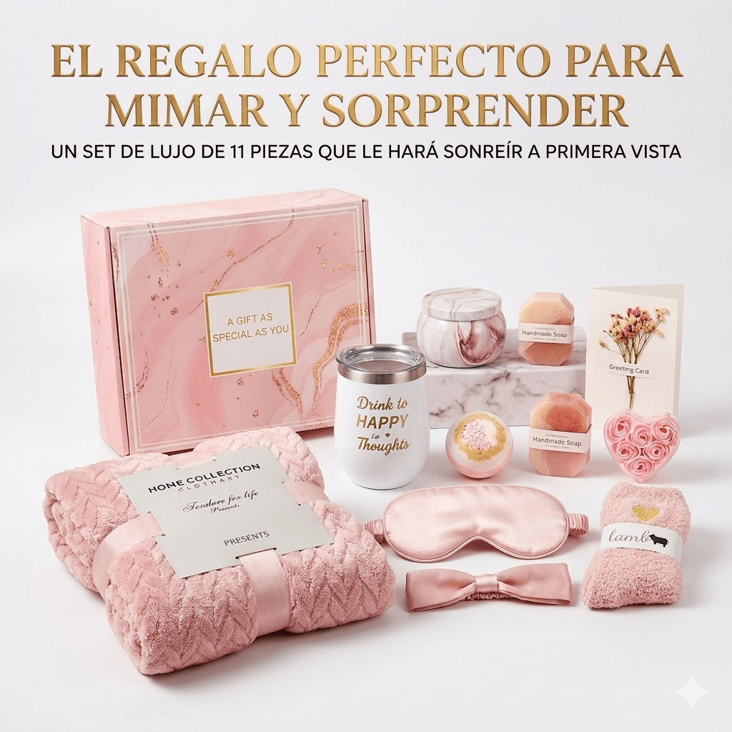 Kit Spa Cuidado Personal Regalo Mujer