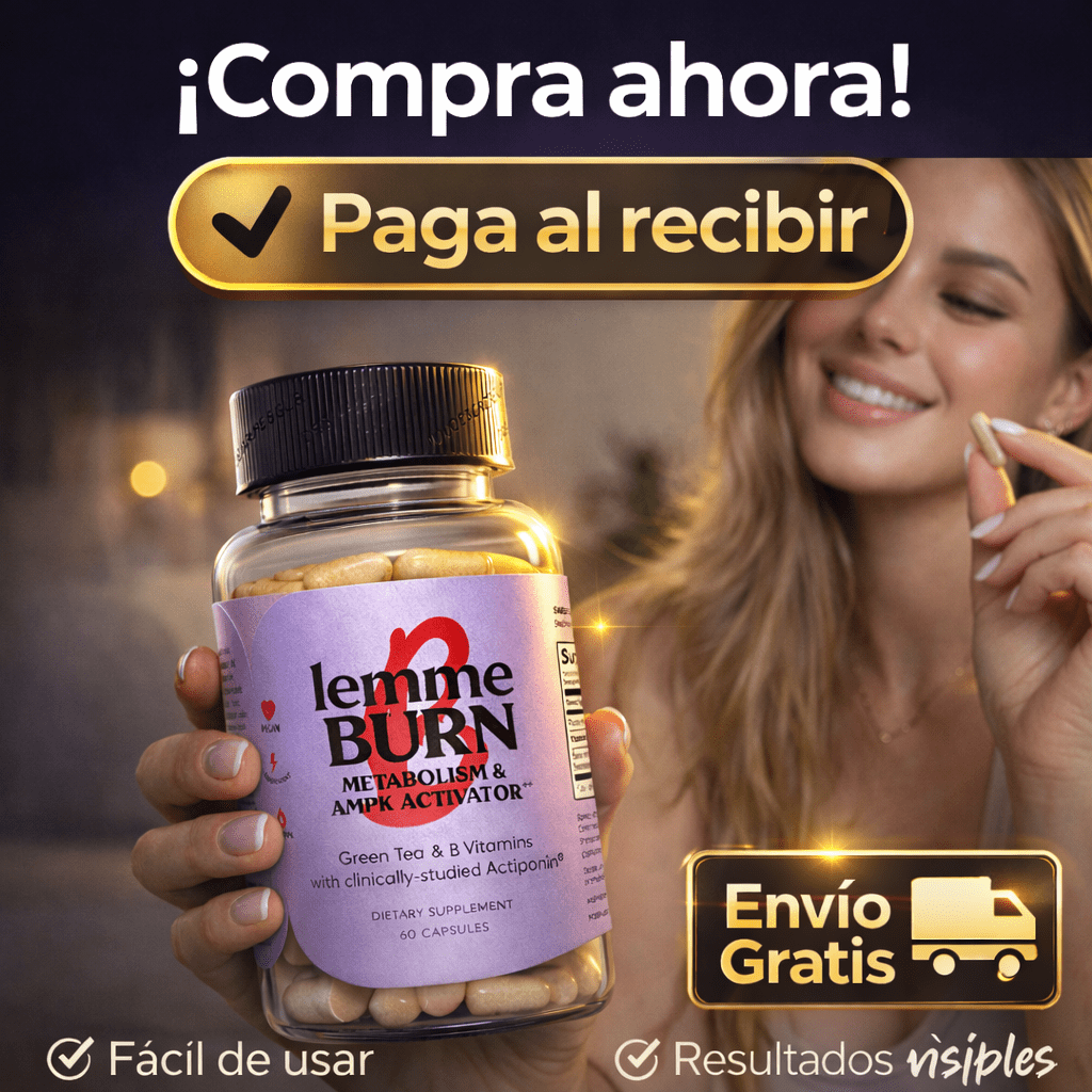 LEMME BURN - Energía y metabolismo diario SUPLEMENTO 60 Unidades
