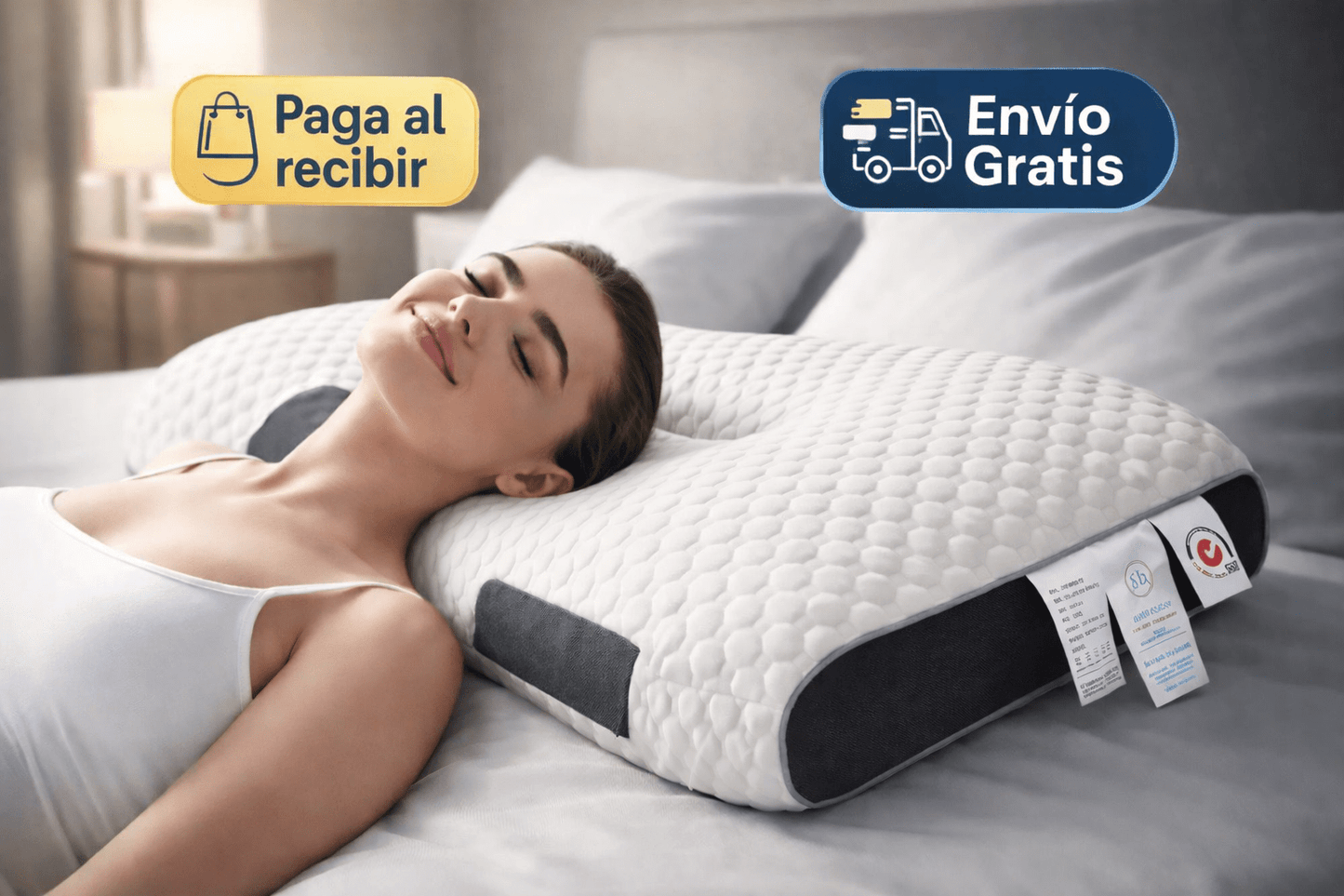 Almohada Cervical Viscosa