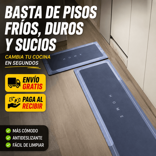 BathShield - Piso más seco y estable: TAPETE PARA COCINA