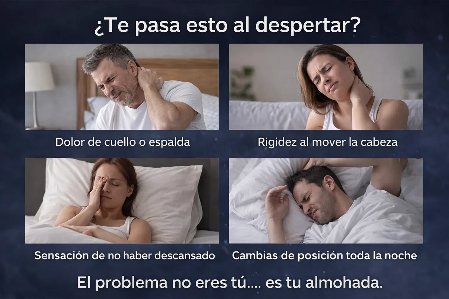 Almohada Cervical Viscosa