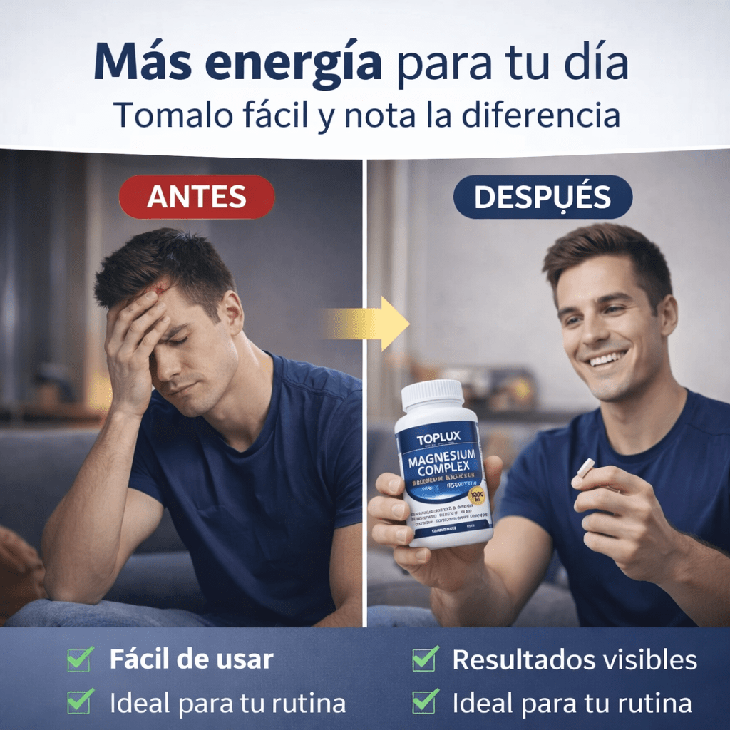Magnesio Suplemento 8 Elemental 1000mg