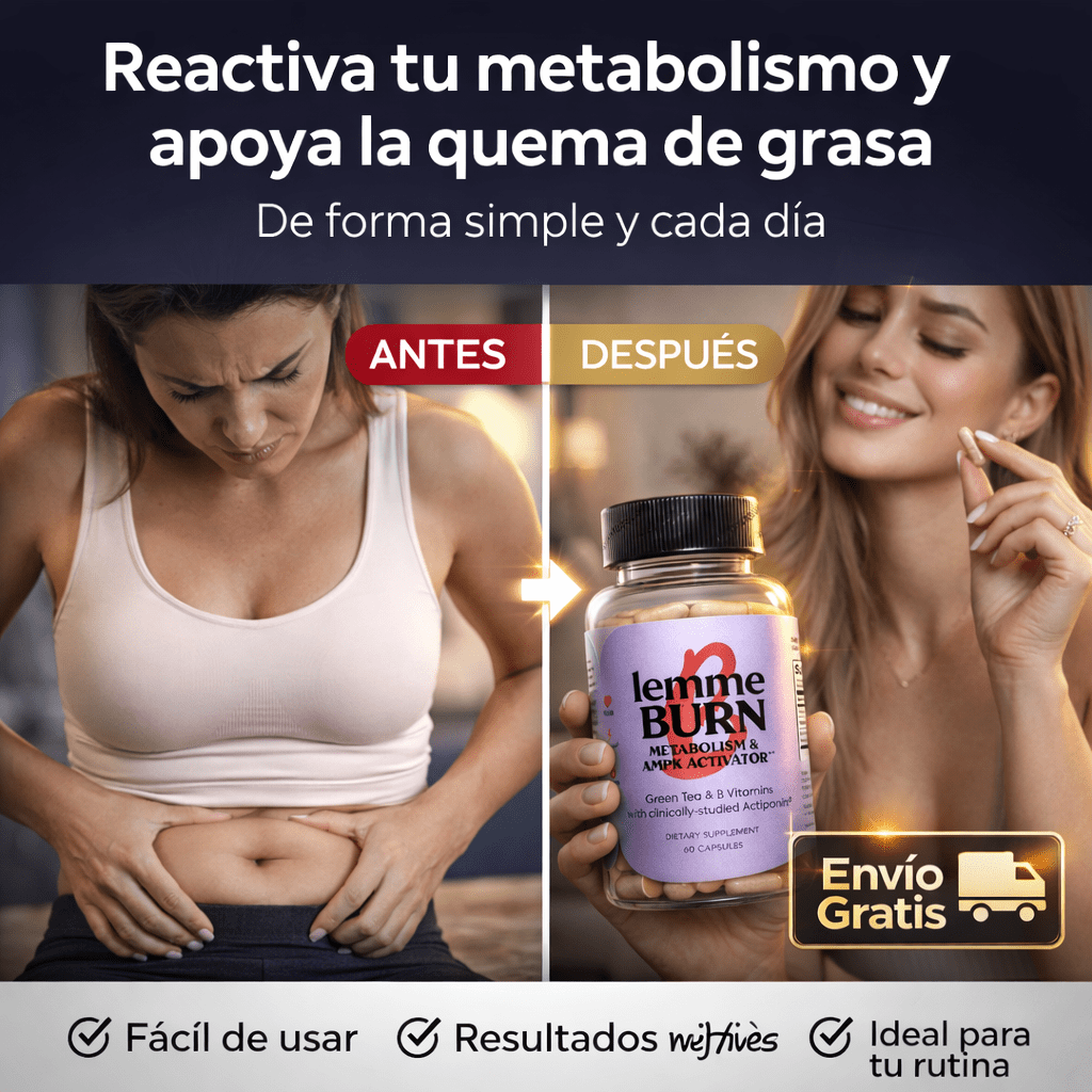 LEMME BURN - Energía y metabolismo diario SUPLEMENTO 60 Unidades